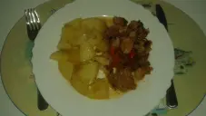 Fotka uživatele Beatrice_s k receptu Vepřové kousky s pórkem a paprikou
