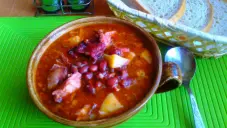 Fotka uživatele Dorka k receptu Čočková polévka s uzeným masem