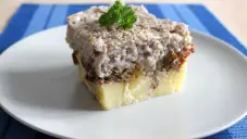 Fotka uživatele SumíšSumíšek k receptu Zapečené houby s kroupami a brambory